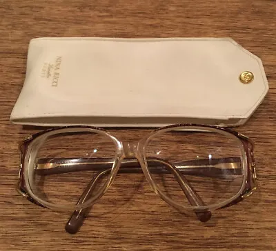 Nina Ricci Paris Lunettes Vintage Eyeglasses Frames With Original Storage Case • $20