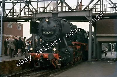 35mm German Railway Slide - DB No. 052 529 2-10-0 At Oldenburg 1972 [K202] • $1.87