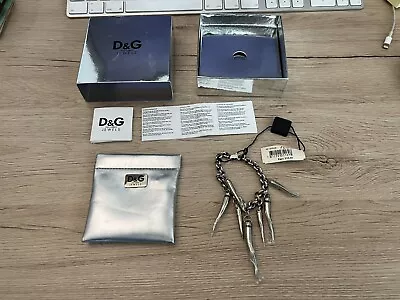 Dolce & Gabbana D&g DJ0168 Bracelet With 7 Pendant Boxed Top Condition • £73.87