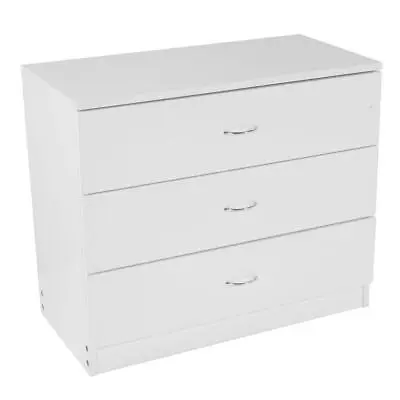 Modern 3 Drawer Dresser Chest Of Organizer Bedroom Bedside Tower Storage Cabinet • $60.99