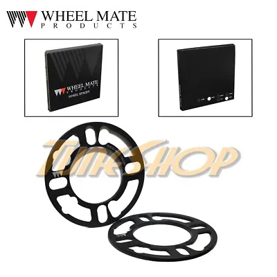 Wm 5mm Aluminum Universal Wheel Rim Spacer 4x100 4x114 5x100 5x114.3 5x112 5x120 • $25.47