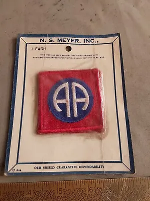 1966 Vietnam War US Army N S Meyer 82nd Airborne Carded Patches • $20