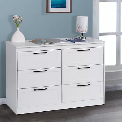 6 Drawers Dresser Chest Of Drawers Storage Dressers Chests & Drawers For Bedroom • $99.80