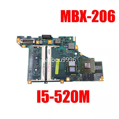 A1754738A For Sony Vaio VPCZ1 MBX-206 Laptop Motherboard 1-881-447-12 W/I5-520M • $99