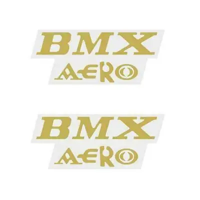 Viscount - BMX Aero - Gold - Seat Decal Set - Old School Bmx • $7.18