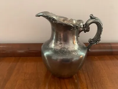 Antique Meriden Silver Plate Co Quadruple Creamer Pitcher • $8.29