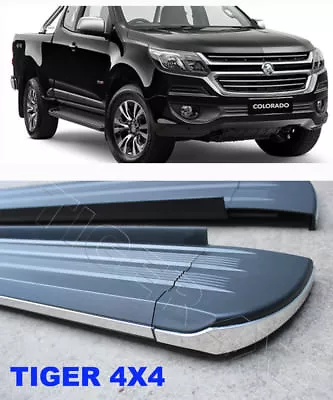 (S5) Side Steps Running Boards For Holden Colorado RG Space Cab 2012 To 2020 • $359