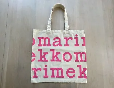 Pink Marimekko Logo Tote Bag From Finland • $37.61