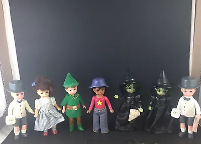 Lot Of 7 Madame Alexander Wizard Of Oz Dolls McDonalds Witch Ring Bearer Misc • $14.99