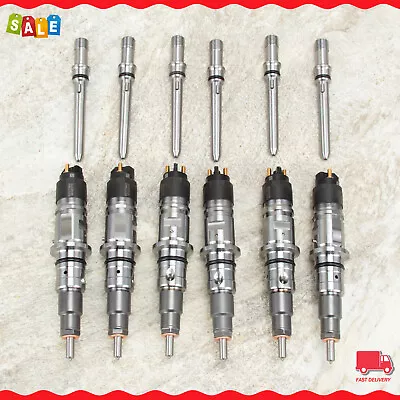 6x Diesel Injectors With Tube For Bosch 2007-2012 Dodge Ram 6.7L 0445120050 • $679.84