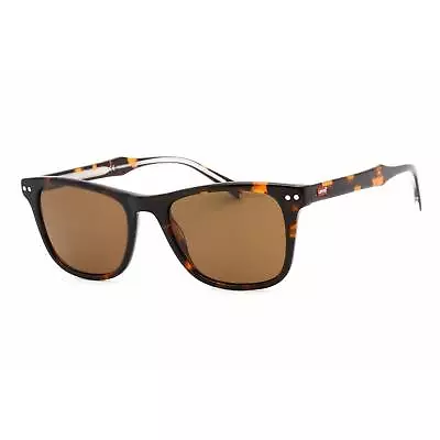 Levi's Men's Sunglasses Full Rim Havana Plastic Square Frame LV 5016/S 0086 70 • $25.98