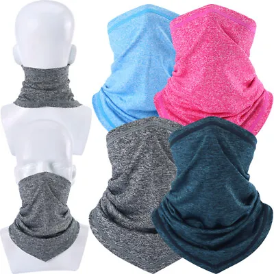 Motorcycle Face Mask UV Protection Balaclava Scarf Bandana Neck Gaiter Headwear • $1.99