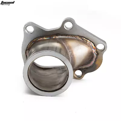 TD04 5 Bolt Turbo Downpipe Flange To 2.5  V-Band Conversion Adaptor Fit Subaru  • $38.99