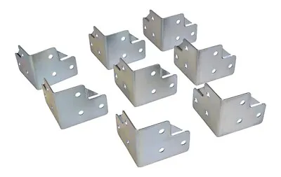 Large Metal Cabinet Corner Brace With Screws Pack Of 8 • £6.65