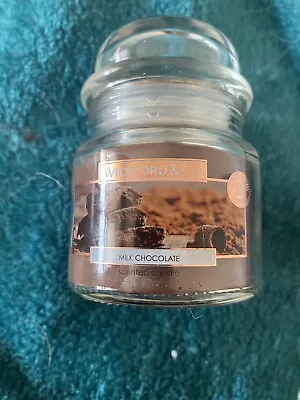 Small Jar Wickford And Co Candle Milk Chocolate Scented Unopened Brand New • £5