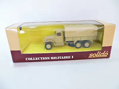 £24.99 • Buy Solido 6036 'gmc 6 Ton Army/military Truck/lorry - Desert Camo' 1:50. Mib/boxed.