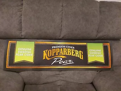 Kopparberg Swedish Pear Cider Rubber Backed Bar Mat Runner 89cm X 25cm  • $29.99