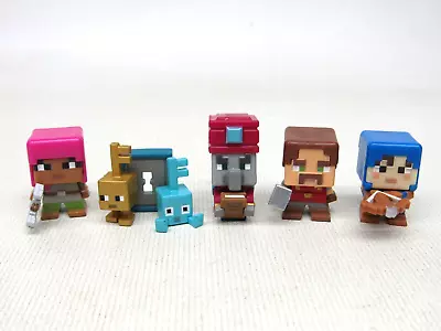 5 Minecraft Series 20 Dungeon Mini Figures Enchanter Hex Adriene Hal Key Golems • $24.99