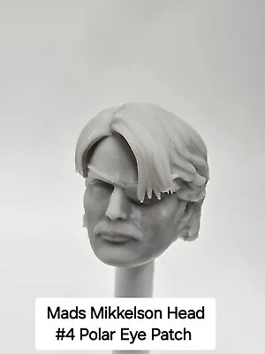 3d Printed Mads Mikkelsen Head #4 1:10 7  MARVEL LEGENDS MCFARLANE DC MULTIVERSE • $7.99