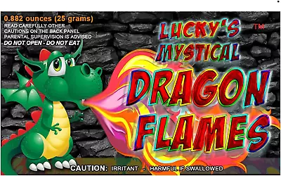 Dragon Flames Flame Colorant Vibrant Long-Lasting Pulsating Flame Color Changer  • $8.22