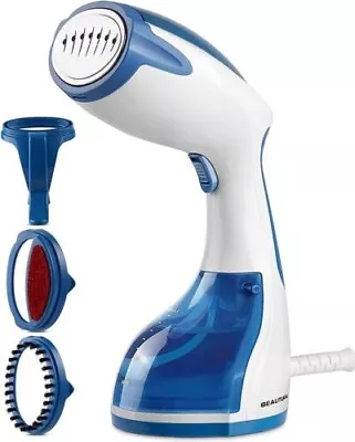 £19.99 • Buy BEAUTURAL Handheld Clothes Steamer  Portable Hand Iron - Dark Blue