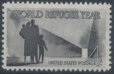 UNITED STATES OF AMERICA - 1960 World Refugee Year 1 Value  MNH • $1.90