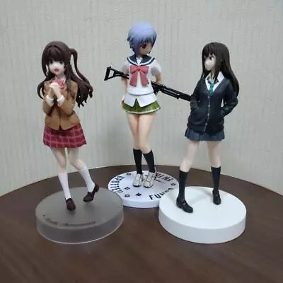 Anime Mixed Set Figure Idol Master K-ON Upotte Uzuki Mio School Uniform Lot 3 • $66.96