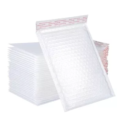  50 Pcs Foam Bag Vellum Envelopes Padded Mailers Bubble For Store Sack • £16.98