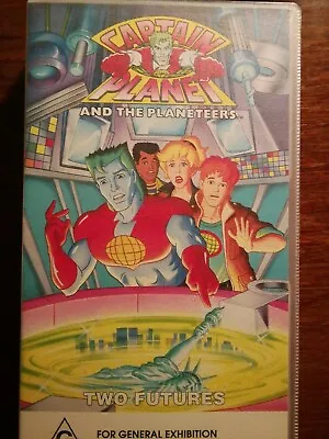 Captain Planet Two Futures VHS • $28