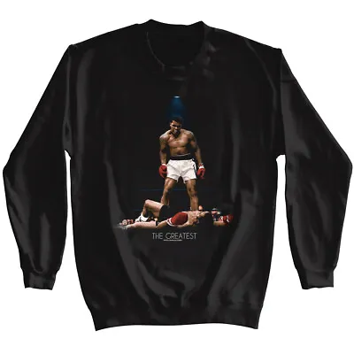 Muhammad Ali Greatest Victory Sweater Liston KO Boxing Spotlight Champion • $45.50