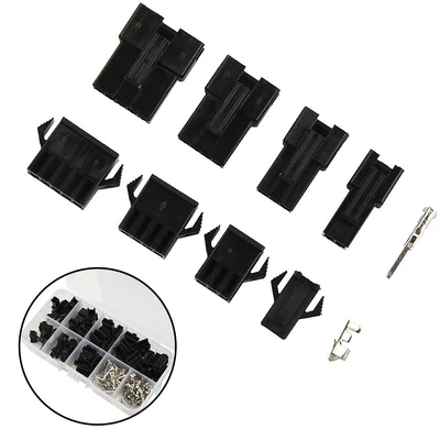 $17.90 • Buy Connectors Terminal Wire 2/3/4/5Pin 2.54mm 200pcs/set Dupont Plug Male/Female