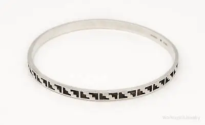 Vintage Designer Kabana Sterling Silver Bracelet • $110