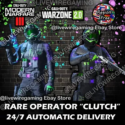 🔥Call Of Duty Modern Warfare 3 Monster CLUTCH Operator Skin COD MW3 🔥 • $0.99