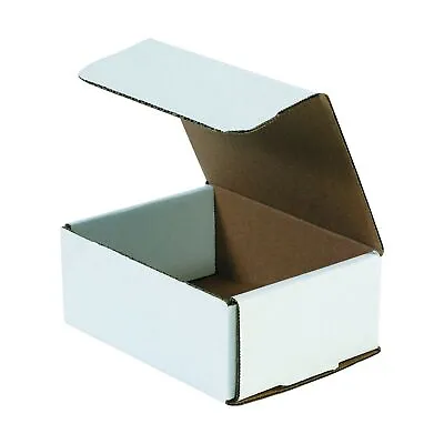 Aviditi White Corrugated Cardboard Mailing Boxes 6 1/2 X 4 7/8 X 2 5/8 Inche... • $49.99