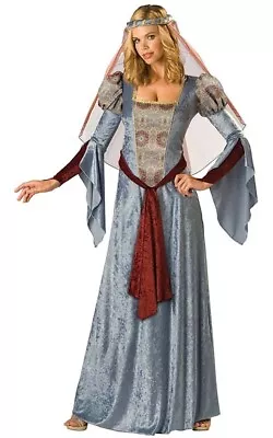 Maid Marian Adult Womens Medieval Fancy Dress Renaissance Costume • £46.08