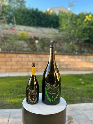 🍾 Dom Perignon Champagne 3L Empty Bottle - Working Luminous Light 🍾 • $199