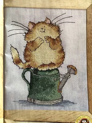 Cross Stitch Garden Cat Margaret Sherry Chart From Magazine • £2.99