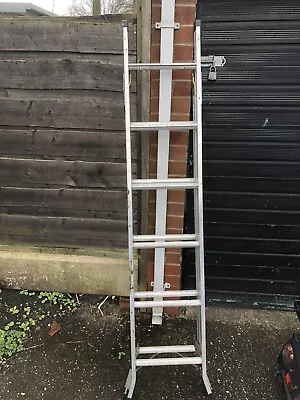 Abru 3 Way Aluminium Ladder • £40