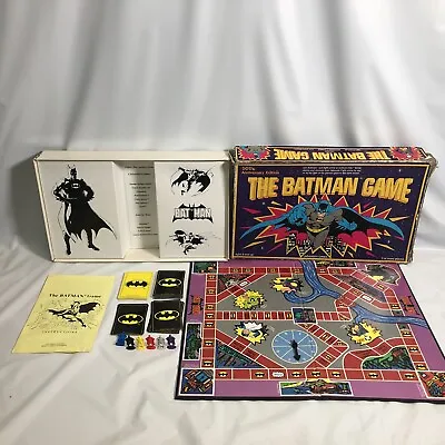 Vintage 1989 50th Anniversary The Batman Board Game University Games COMPLETE • $20