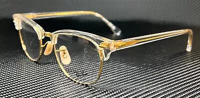 RAY BAN RX5154 5762 Transparent Square Unisex 51 Mm Eyeglasses • $125.55