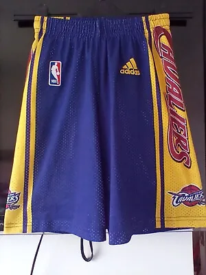 Nba Cleveland Cavaliers Adidas Basketball Shorts Size Xxs • £3.99