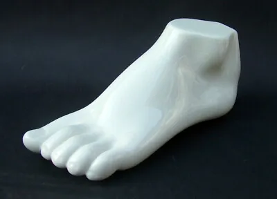 £35 • Buy Doulton 1920's Burslem For Dr Scholls Shop Advertising Foot Display White 23cm