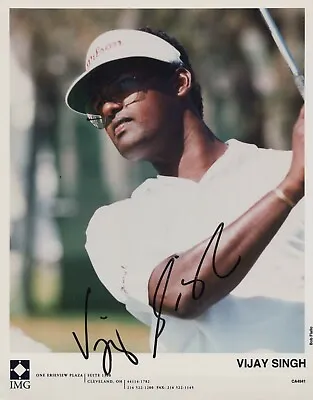 Vijay Singh Authentic Signed Autographed 8x10 Photograph Holo COA • $25