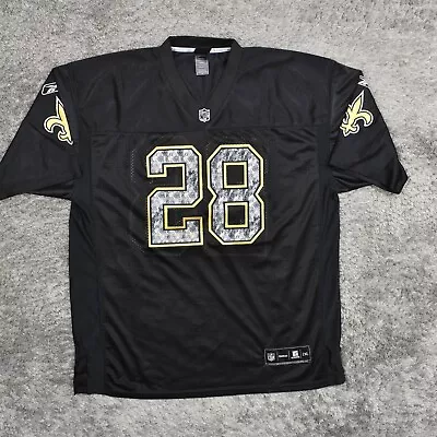 Reebok Football Jersey New Orleans Saints Ingram Men 2XL Black • $20.40