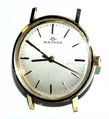 Vintage Movado Gold Filled Watch Cal 347 14k Gf • $140