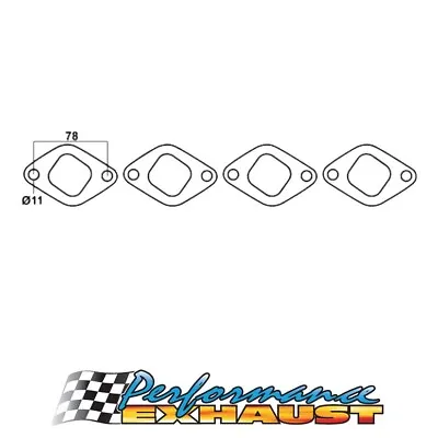 EXHAUST MANIFOLD EXTRACTOR GASKET For NAVARA D21 D22 TD25 TD27 2.5 2.7 3.2LT  • $28