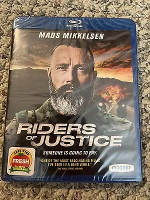 Riders Of Justice (Blu-ray 2020) New Sealed Mads Mikkelsen Action Magnolia • $12