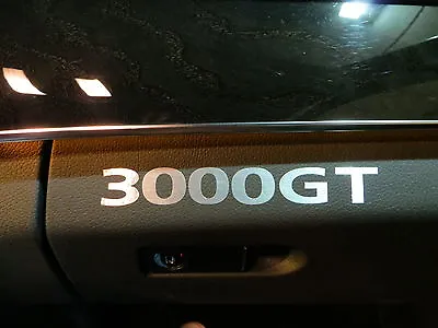 (2pcs) Dashboard Badge Sticker Decal *3000GT* • $10.07
