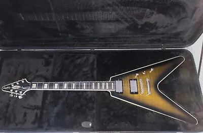 Epiphone Flying V Prophecy Guitar Yellow Tiger Aged Gloss Mint With Case • $699