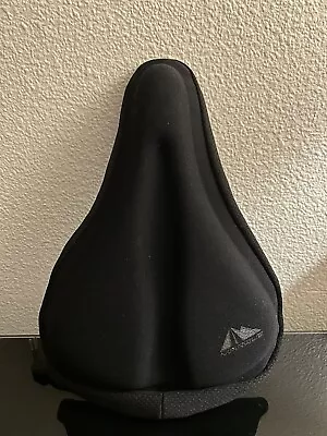 Marque Bike Seat Cover  Memory Foam Padded  Bicycle Saddle  - Black - NEW • $10.46